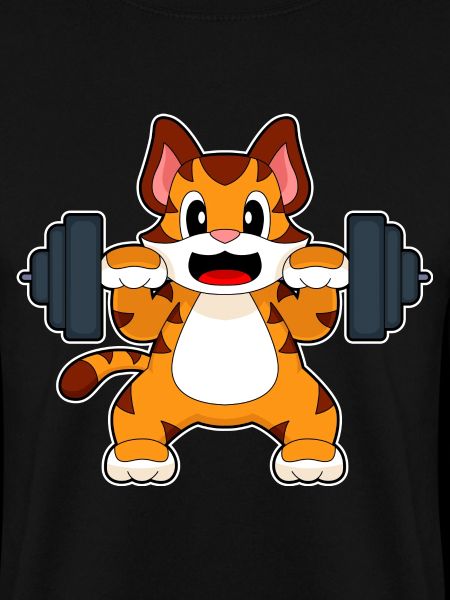 Tiger Bodybuilder Langhantel Bodybuilding