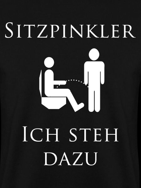 Sitzpinkler - ich steh dazu