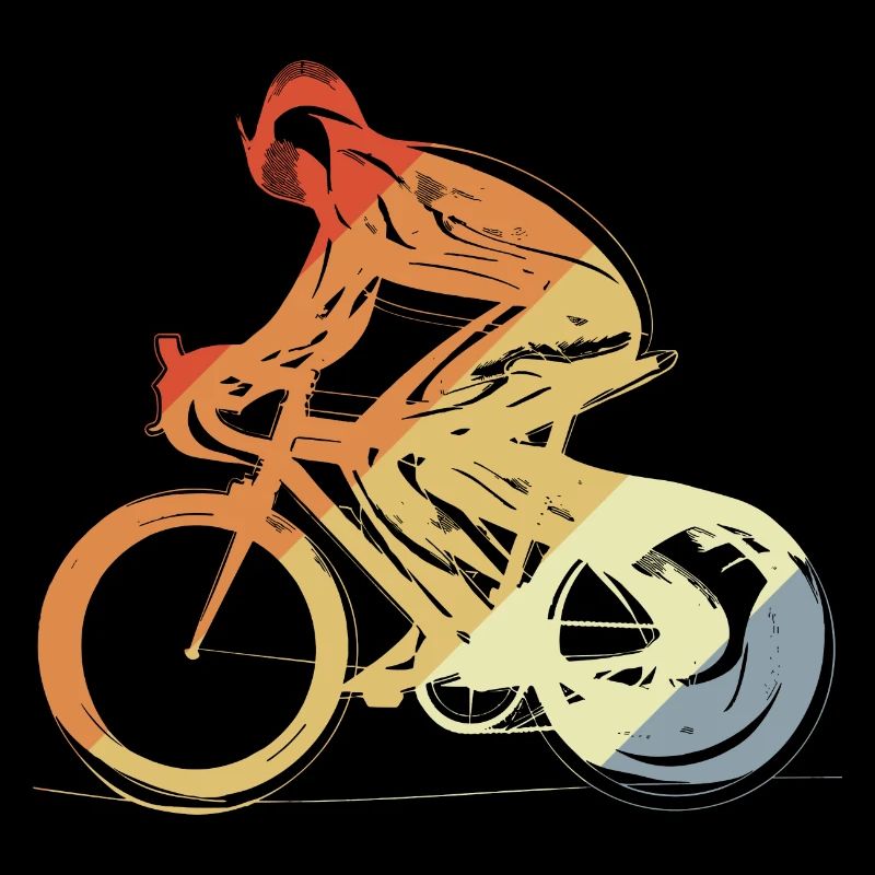 Look vintage cycliste