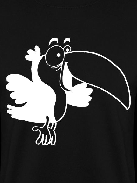 Weißer Tukan Vogel