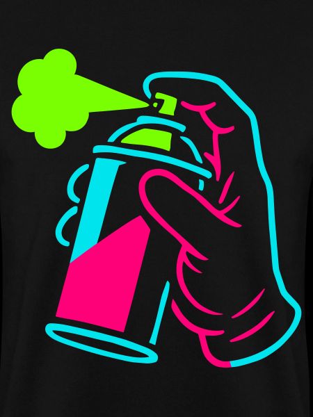 Graffiti Dose im Pop-Art-Style