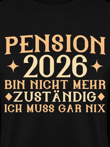 Pension 2026 - Plus responsable - Retraité