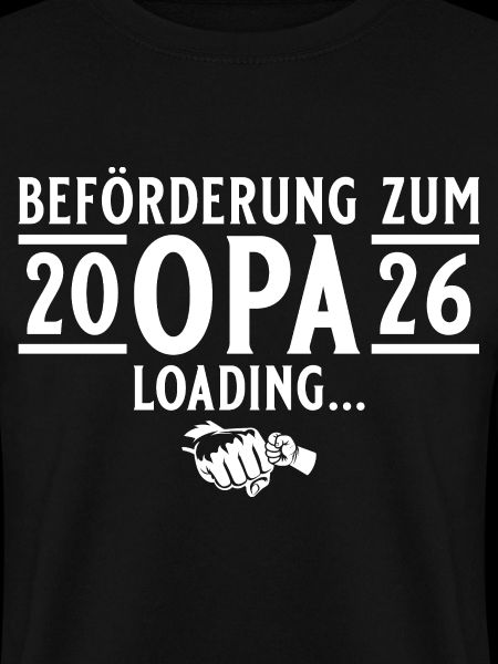 Opa 2026 loading - Werdender Großvater