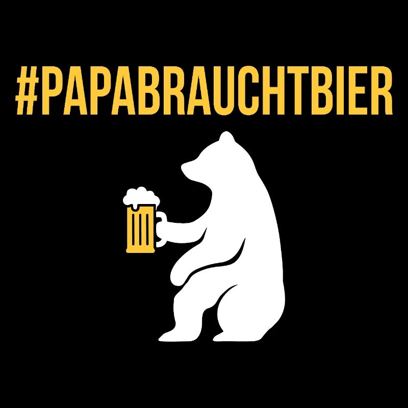 Bierfan PAPABRAUCHTBIER Lustiges