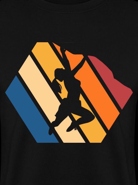 Dynamische Streetdance Silhouette