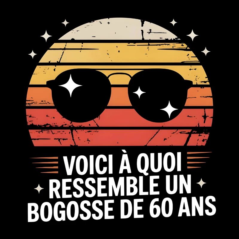 Soleil rétro Bogosse 60 ans