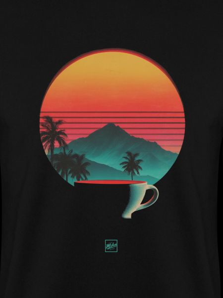 Sunset and coffee