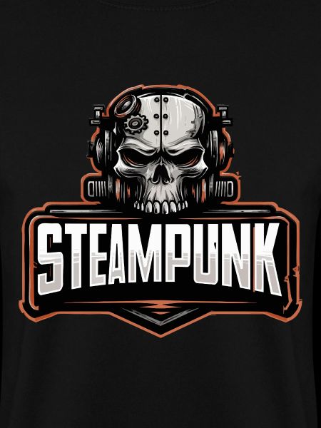 Steampunk Skull – Mechanical Retro Motif