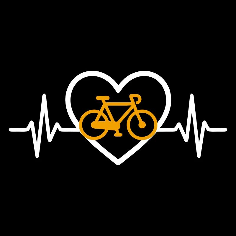 Radfahren Herz Radsport Leidenschaft Straße