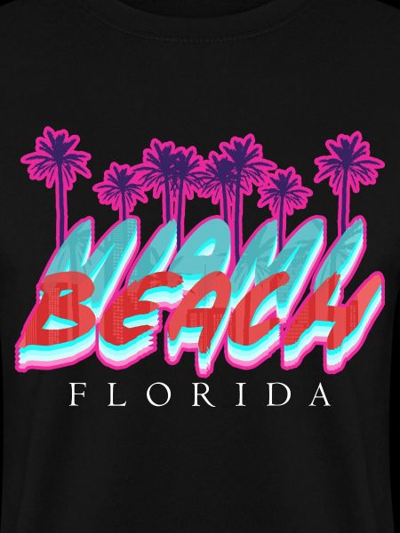 Beach Florida Neon Palms
