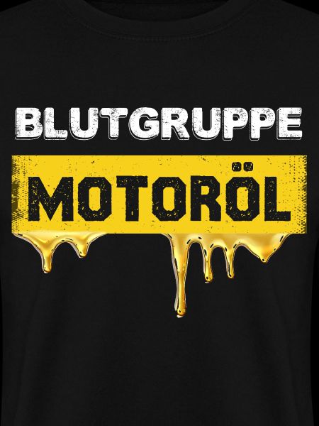 Blutgruppe Motoröl Grafik