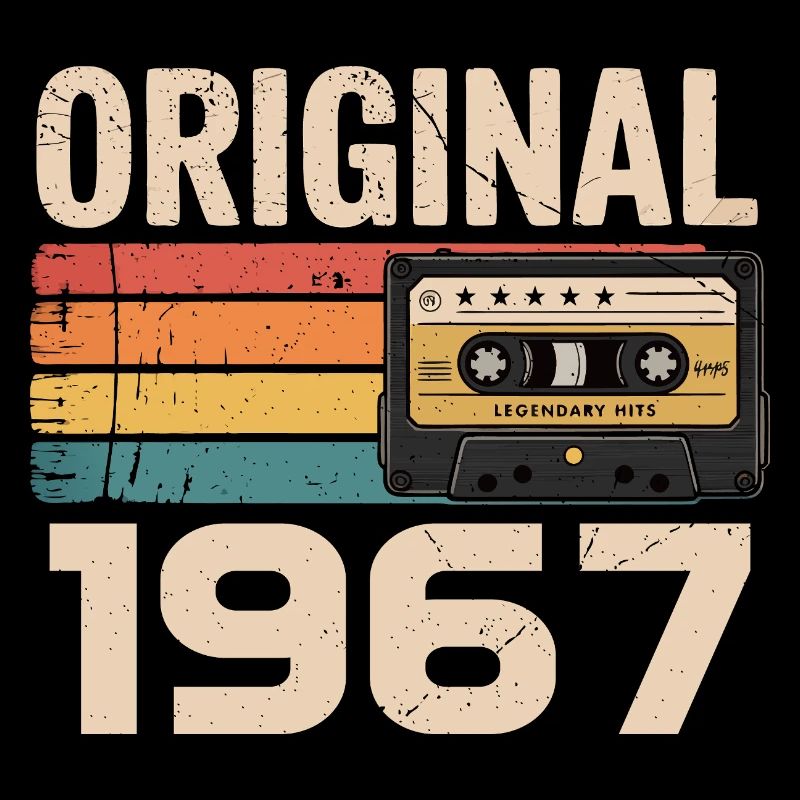 Originales 1967er Retro-Jubiläum 1967
