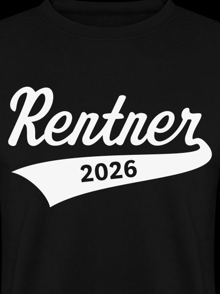 Rentner 2026 (Rente / Ruhestand / White)
