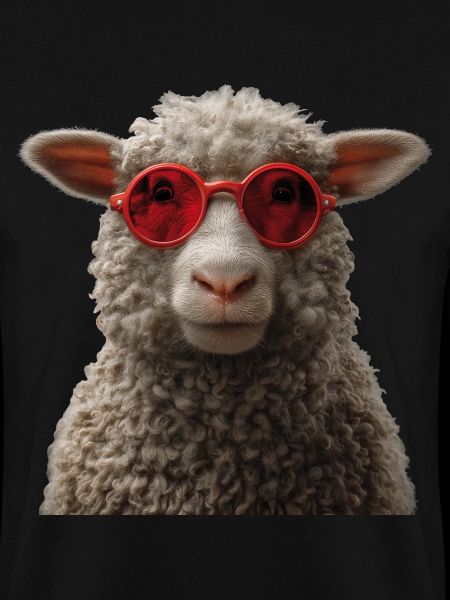 Sheep with sunglasses
