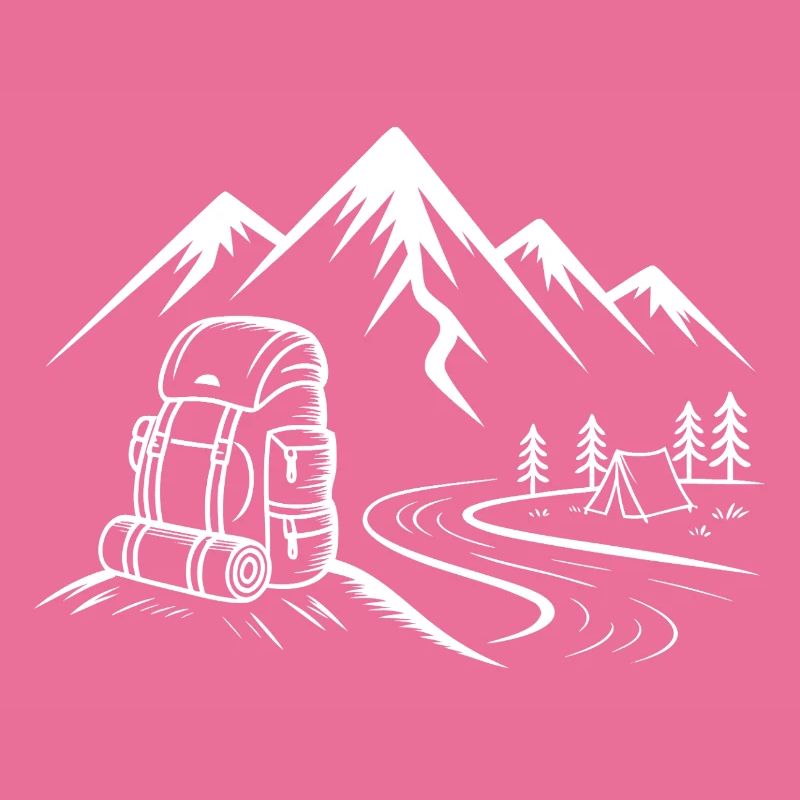 Bergpfad Wanderabenteuer