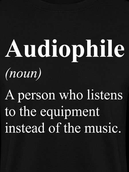 Audiophile Definition Music Lover