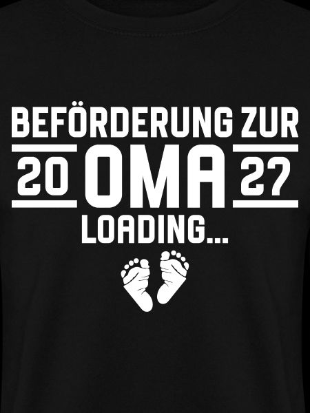 Beförderung zur Oma 2027 loading