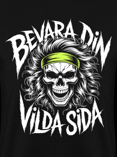 Neon Skull Bandana Design