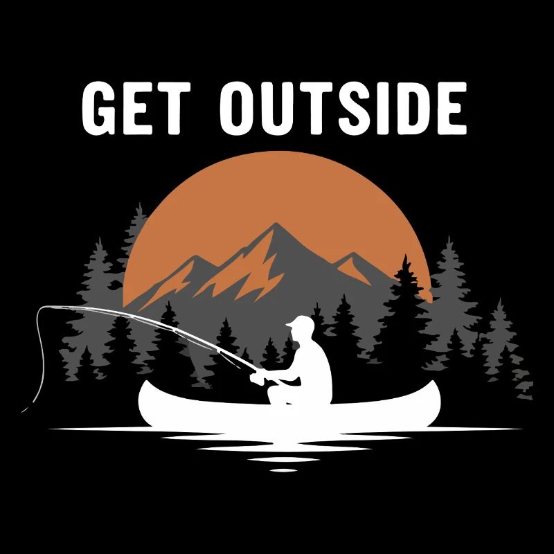 Pêche Rivière Canoë Get Outside