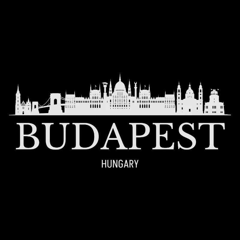 Budapester Skyline, Budapest, Ungarn