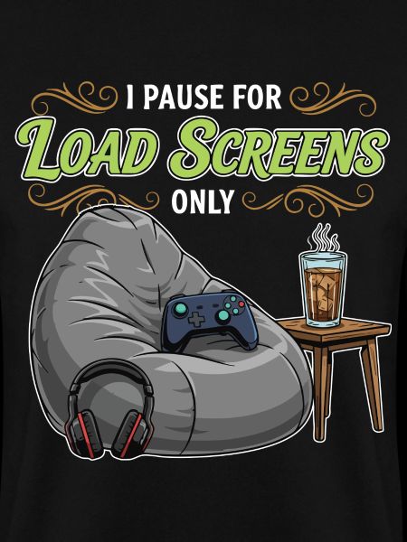 Gaming-Humor-Zitat-Pause-Ladebildschirme