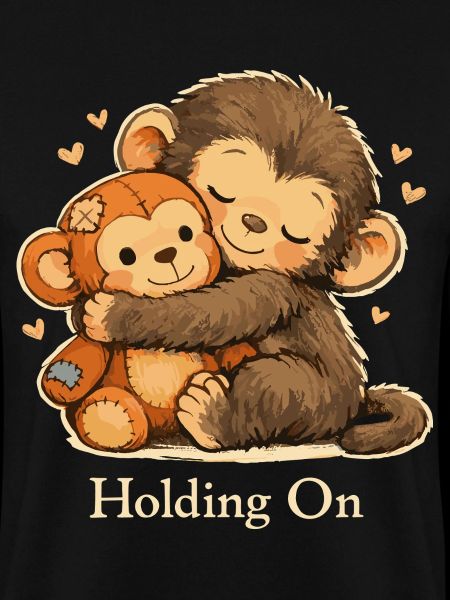 Ängstlicher Affe Emotional Support