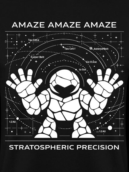 AMAZE Stratospheric Precision Rocky Astronaut