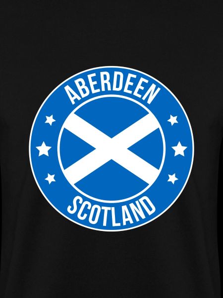 Aberdeen Scotland Circular Flag Emblem