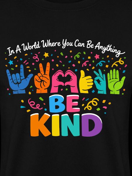 Be Kind Sign Language Inclusive