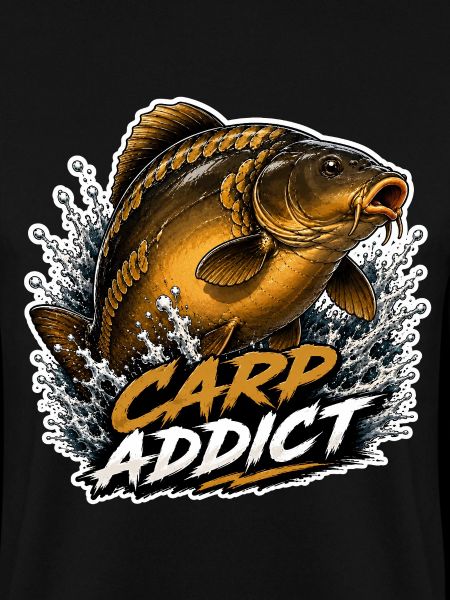 Carp Addict Spiegel Karpfenfischerei-Design