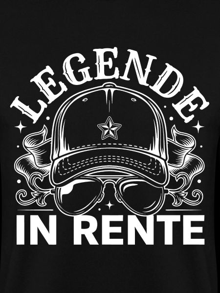 Legende Im Ruhestand Cap-Design