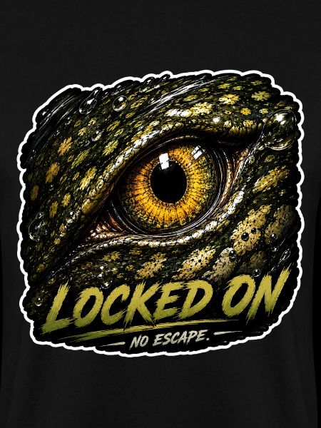 Hechtangeln auf T-Shirt