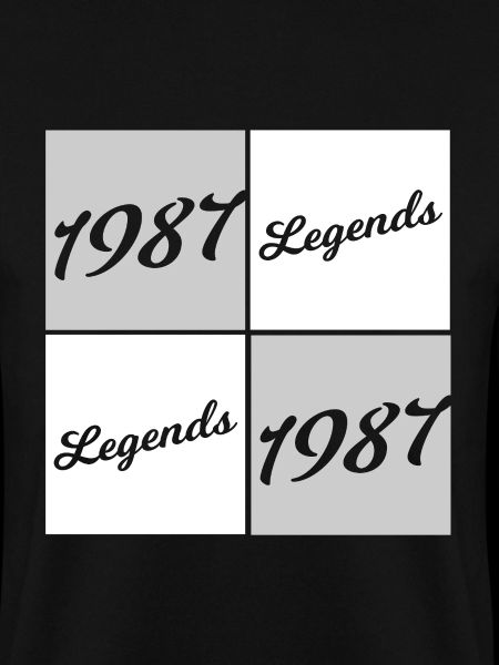 1987 Legends Kursive Quadrate