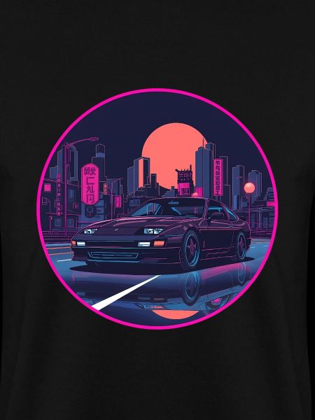 Neon Tokyo Rain Popup-Scheinwerfer Schrägheck