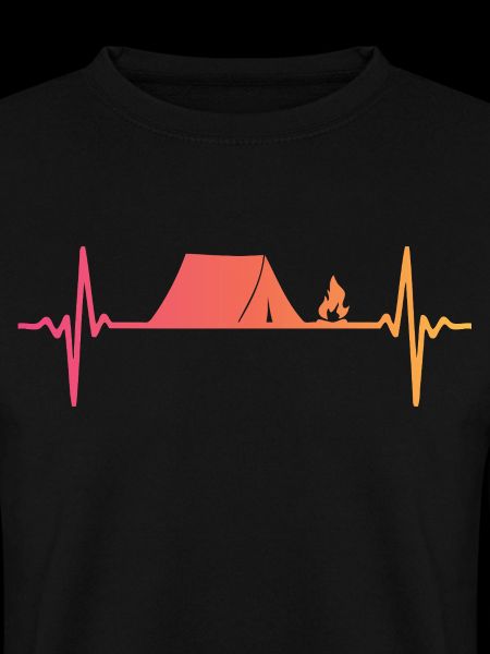 Camping Tent Sunset Heartbeat Tent