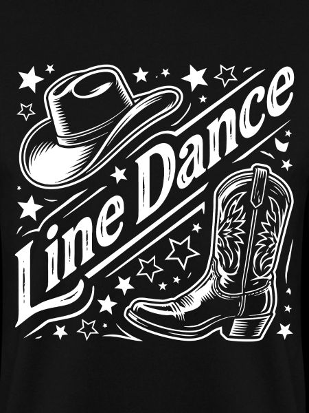 Line Dance Western Graphic