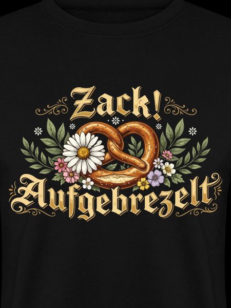Zack! Blumen-Pretzel Design