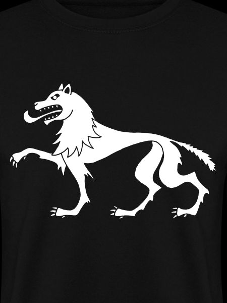 Mittelalterlicher Weißer Wolf