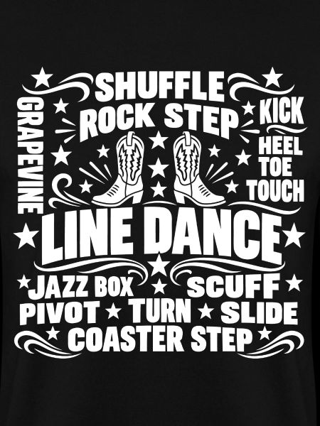 Line Dance Schritte Country Western