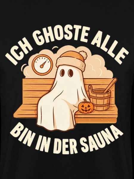 Lustiger Sauna Geist ghostet alle