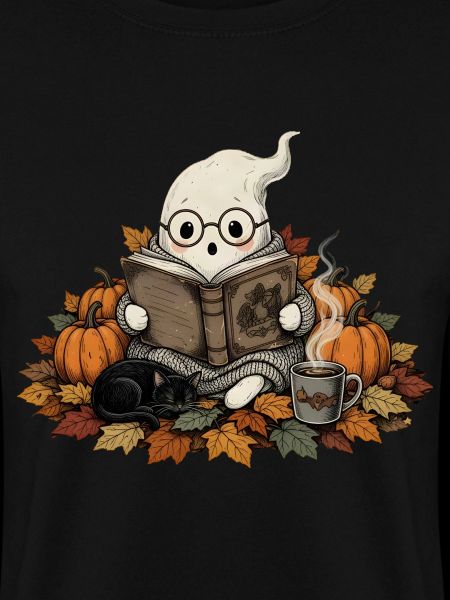 Lesendes Gespenst Halloween Geschenk 
