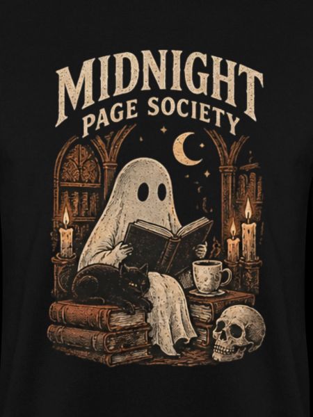 Midnight Page Society – Halloween Ghost