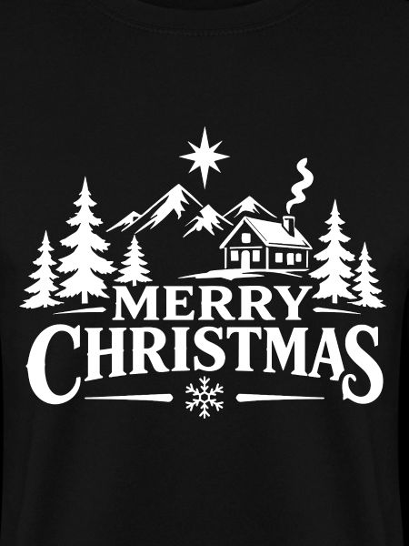 Merry Christmas Berghütte