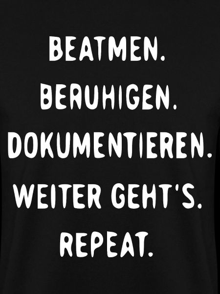 Beatmen Beruhigen Dokumentieren Wiederholen