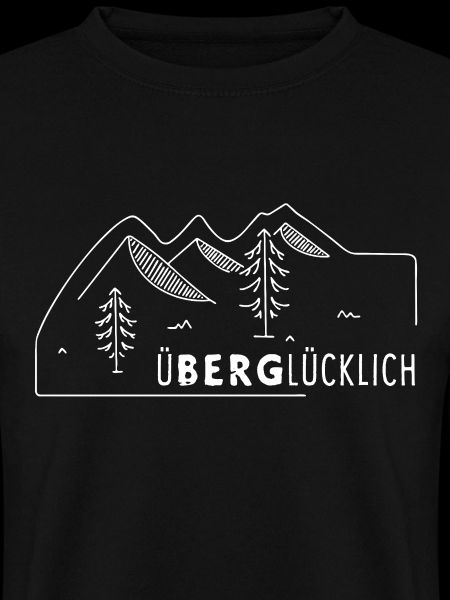 Überglücklich – Wanderspruch mit Wortspiel