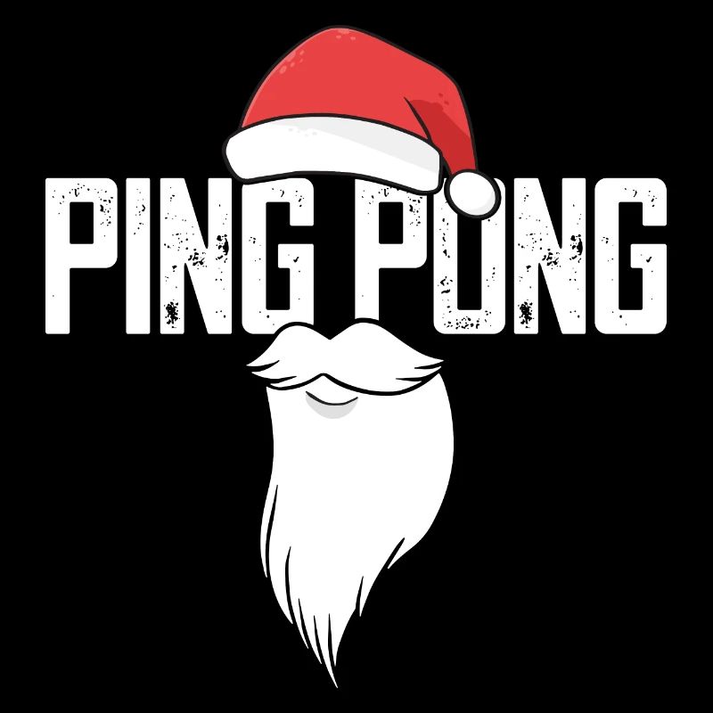 Ping Pong Chapeau de Noël Tennis de table Batte