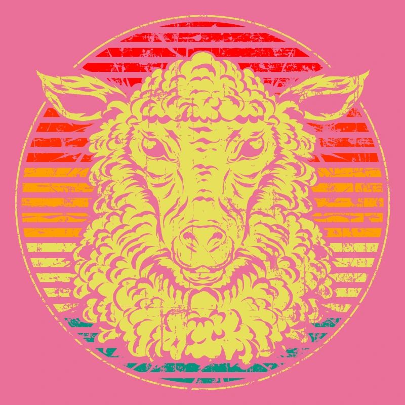 Schaf retro