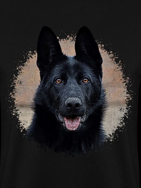 Black german shepherd