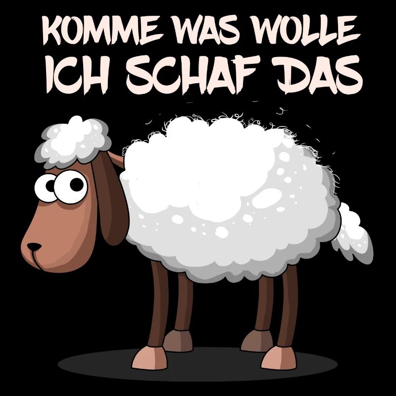 Komme was wolle ich schaf das Motivation Mut