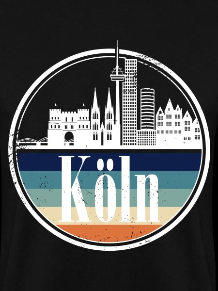 retro Kölner Skyline